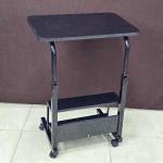DOUBLE-LAYER-ADJUSTABLE-READING-TABLE