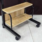 DOUBLE-LAYER-ADJUSTABLE-READING-TABLE