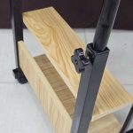 DOUBLE-LAYER-ADJUSTABLE-READING-TABLE